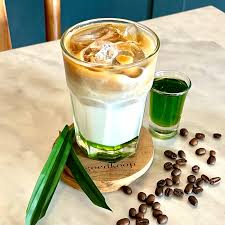 Pandan Latte